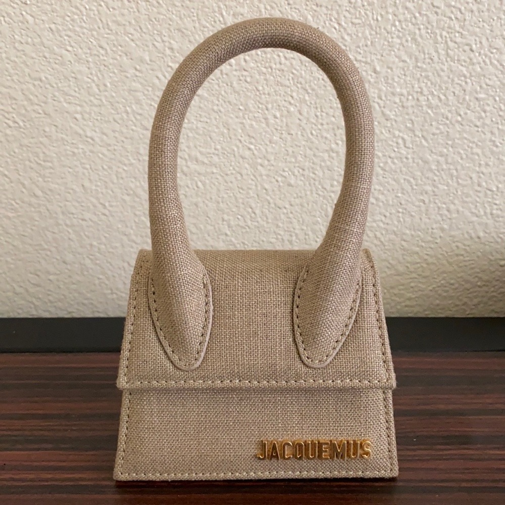 JACQUEMUS Beige Montagne ‘Le Chiquito’ Clutch